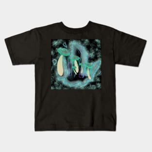 Glowing Mushrooms and Crystals Kids T-Shirt